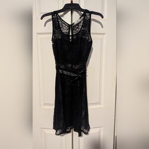 Black Lace Dress - Size M